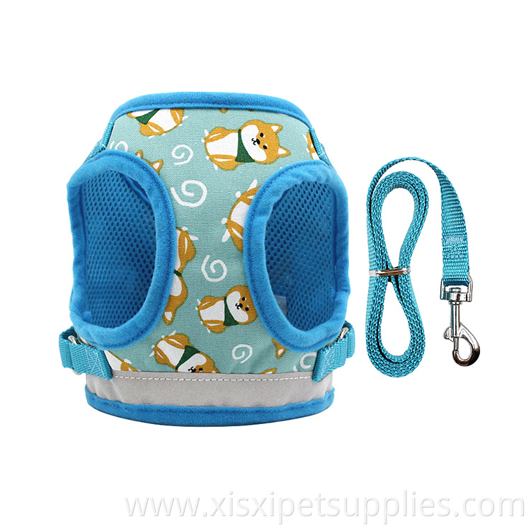 Wholesale Custom Dog Safety Vest Harness Adjustable Harness Travel Pet Strap